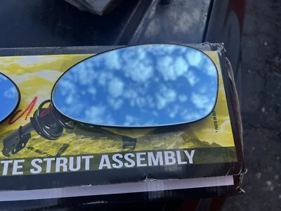 BMW E92 E90 328i 335i 328 335 2007-2009 espejo cristal tinte azul conductor, izquierdo fabricante original Foto 1 de 4