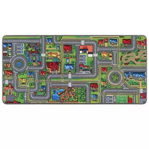 Spielteppich STREETS Kinderteppich Straßenteppich Auto Wohnteppich versch Größen - Bild 1 von 54