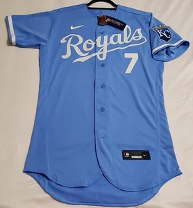 NEW AUTHENTIC 40 MEDIUM, NIKE KANSAS CITY ROYALS BOBBY WITT JR. Jersey - Picture 1 of 5