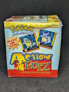 1999 Pokemon Action Flipz Premier Edition Sealed Box 24 Packs With Shrink Wrap - Picture 1 of 5
