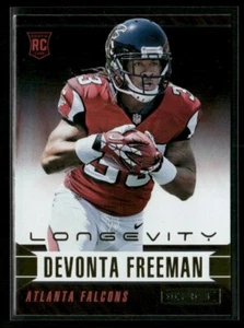 2014 Rookies Stars Long Gevity  #132 Devonta Freeman - Picture 1 of 2