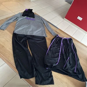 Kostüm Fledermaus Umhang, Hose, Oberteil und Kopfteil Größe M (7-10 Jahre) 140 - Bild 1 von 7