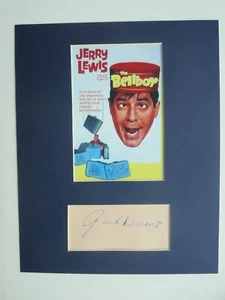 Jerry Lewis in "The Bellboy" and Jack Durant autograph as Ferdinand Manville - Picture 1 of 2