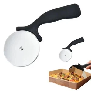Edelstahl Pizzaschneider Gebäckrollen Plätzchen Kuchenscheiben & Backschere - Bild 1 von 26