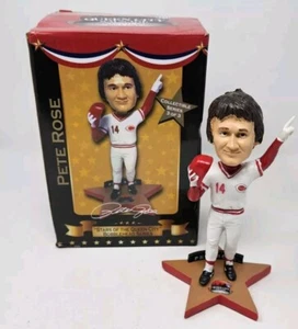 PETE ROSE STARS OF THE QUEEN CITY BOBBLEHEAD SERIES MLB CINCINNATI REDS NEW - Picture 1 of 15