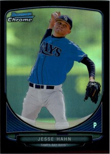 2013 Bowman Chrome Prospects Black Refractors #BCP7 Jesse Hahn /99 - NM-MT