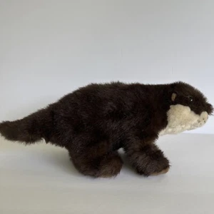 Wild Republic Realistic River Otter Brown Long Plush Stuffed Animal Soft Toy - Picture 1 of 4
