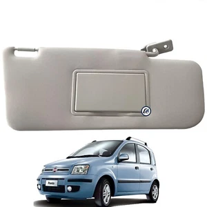 PANTINA ALETTA PARASOLE FIAT PANDA DAL 2003> (LATO PASSEGGERO) DX CON SPECCHIO - Imagen 1 de 7