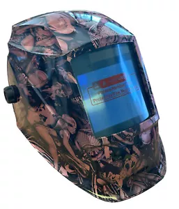 Máscara de soldadura personalizada sumergida en agua serie WHAM30 automática perla oscura rosa travieso niño travieso - Imagen 1 de 4