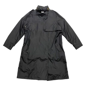 Abrigo de lluvia Sonia Rykiel | Diseñador de lujo de alta gama negro vintage para mujer - Imagen 1 de 4