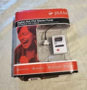 Virgin Pulse Digital AM/FM Sintonizador Estéreo Clima TV Banda Radio Auriculares - Imagen 1 de 6