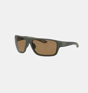 Under Armour Mens Battle Polarized Tactical Z87+ Sunglasses Green + Case & Pouch - Picture 1 of 12