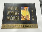 Vintage Official Pictures In Color 1934 A Century Of Progress Book Booklet E2