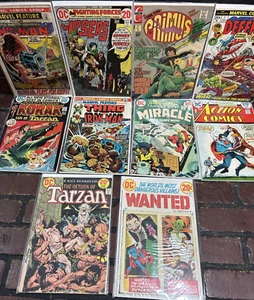 Lote de 10 cómics vintage de 20 centavos DC, Marvel, Charlton, años 70 - Imagen 1 de 13