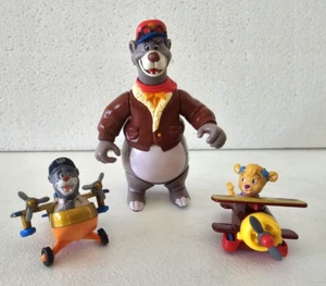 De colección 1990 Disney Talespin McDonald’s 2 aviones diecast 1 4,75" Playmates Baloo - Imagen 1 de 10