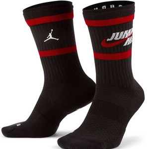 red jordan socks