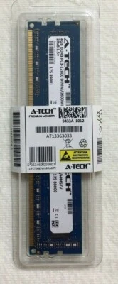 A-Tech 4 GB premium memory AT13362865 DDR3 PC3- 12800 DIMM 1600M= - Image 1 of 2