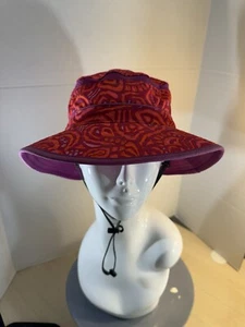 Sunday Afternoons Youth Sun Hat Sz L 5-12yrs old Hot Pink Fossil Sun Swim Play - Picture 1 of 15
