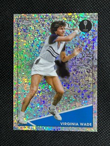 VIRGINIA WADE 2021 Topps Chrome Sparkle Refractor Prizm 124/125 Card