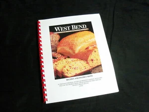 West Bend Bread Machine Manual 41080 41080R - Picture 1 of 3