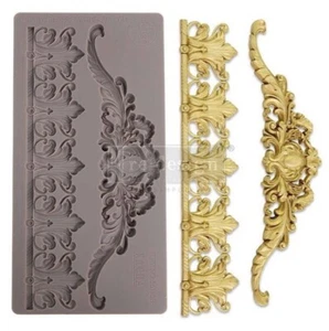 ENLIGHTENED ETCHINGS Decor Mould Re-Design with Prima 5" x 10" - KACHA - Picture 1 of 3