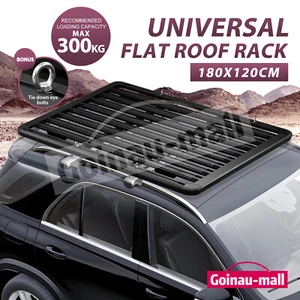 Universal Car Roof Racks Carrier Tray Platform Aluminium Alloy Luggage Storage - Picture 1 of 12