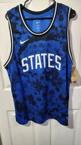 Nike Team USA USMNT x NBA Soccer STATES Basketball Jersey DN1134-452 Men's Large - Picture 1 of 13