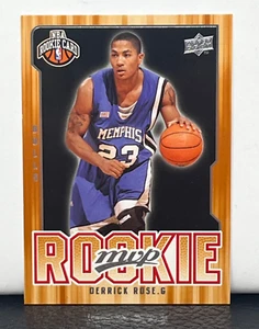 2008-09 DERICK ROSE ROOKIE MVP UPPER DECK BASKETBALL CARD - Picture 1 of 10