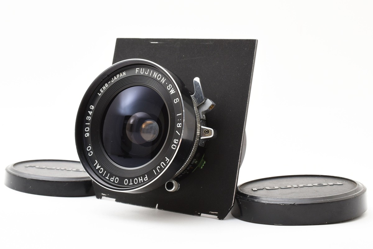 Gさん専用　Fujinon SW 90mm f/8 レンズ　f8 美品　フジノン ☆ FUJINON.SW フジノン1:8 90mm 大判カメラレンズTOYO-VIEWボード☆