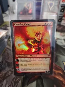 Chandra Ablaze #120 - Zendikar - Mythic Rare Planeswalker - NM - Picture 1 of 2