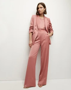 NWT $448 Veronica Beard Edia Pant in Rose Color, size 8 - Picture 1 of 7