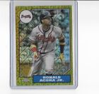 2022 Topps Chrome '87 Ronald Acuna Jr. Gold Mojo Silver Pack #T87C2-69