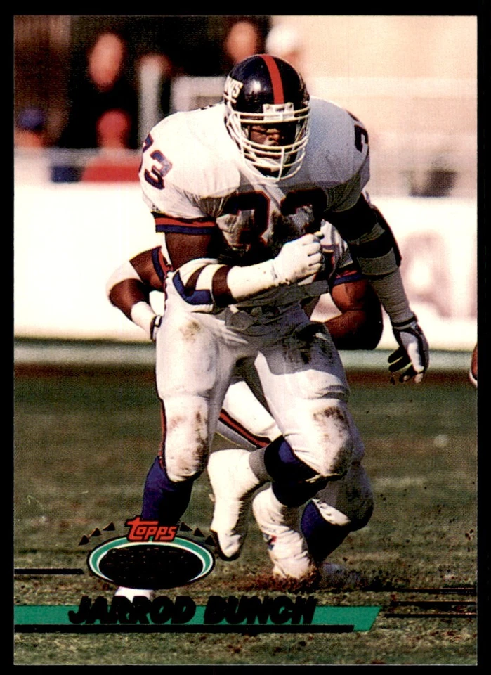 1993 STADIUM CLUB. JARROD BUNCH NEW YORK GIANTS #182 - Image 1 of 2