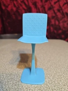 Barbie Chair Rare Blue Mattel 2018 CHF54 - Picture 1 of 7