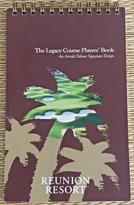 REUNION LEGACY COURSE Players' Book - New - Yardage Book - See Details - Picture 1 of 7