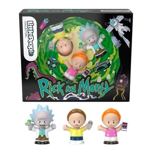 Fisher-Price • Little People Collector • Rick and Morty Figure Set • Ships Free - Picture 1 of 4