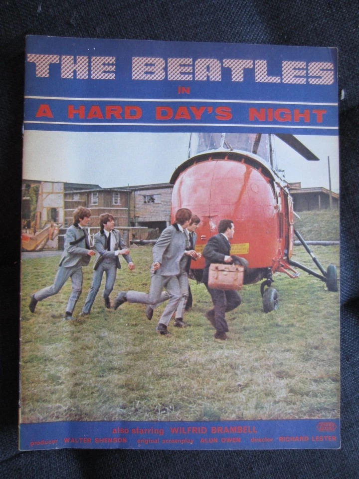 THE BEATLES 1964 original US Film Souvenir PROGRAM book A HARD DAY'S NIGHT n.m. - Image 1 of 4