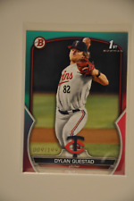 2023 Bowman Draft 1st Dylan Questad Paper Aqua Pink Gradient /199 Twins