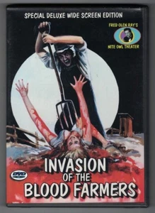 INVASION OF THE BLOOD FARMERS-1972 FRED OLEN RAY B HORROR-OOP "NITE OWL"-DVD - Picture 1 of 2