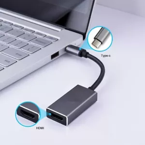 USB C Hub, Aluminum USB C Adapter with 4K HDMI Port for MacBook Pro 2017 - Picture 1 of 7