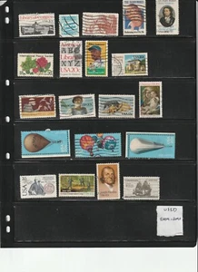 Lot 089 U.S. Used assorted between Scott #s 2004-2040 *See pic* @ - Picture 1 of 1