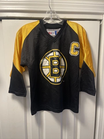 Vintage CCM Boston Bruins Joe Thornton Jersey Youth Size Small/Medium S/M Cover