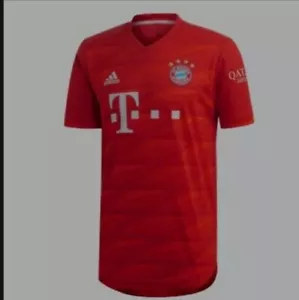 Bayern München Authentic 2018-19 Heimtrikot, Größe - Medium, Farbe - Rot - Bild 1 von 4