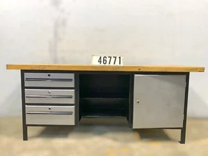 Werkbank Werktisch Arbeitstisch Packtisch Retro Vintage Loft Industrie 46771 - Bild 1 von 11