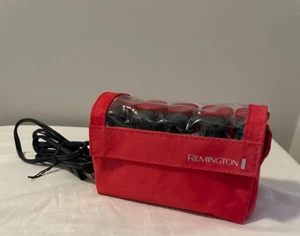Remington All That Ionic 10 Hot Rollers Curlers 10 Clips Travel Case H-1015 - Picture 1 of 6