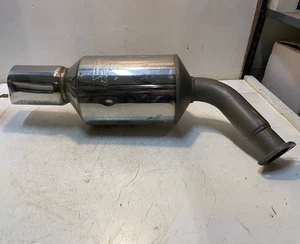 Greddy Automotive Twin-Loop Exhaust Muffler 30" Long 8-1/4" Dia. 57mm Bore - Picture 1 of 12