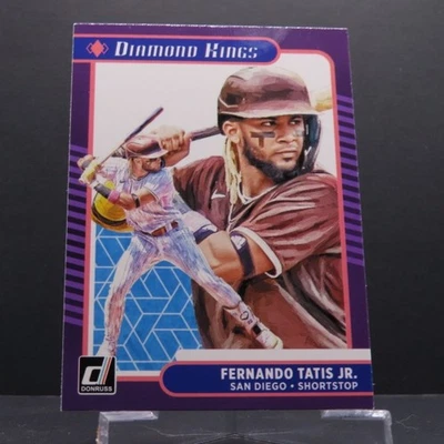 Fernando Tatis Jr. - 2021 Donruss Diamond Kings - #27 - Image 1 of 2