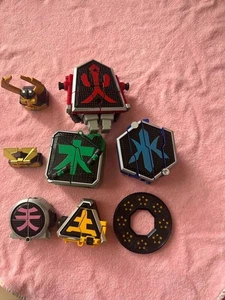 BANDAI Japan Megazord Power Rangers Samurai Sentai Shinkenger DX Shinken oh - Foto 1 di 2