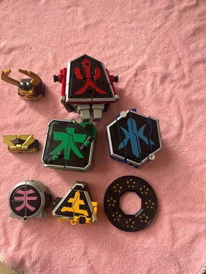 BANDAI Japón Megazord Power Rangers Samurai Sentai Shinkenger DX Shinken oh - Imagen 1 de 2