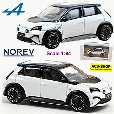 Alpine A290 GT 2025 Première Edizione Beta Bianca 1:64 Norev 310978 - Immagine 1 di 3